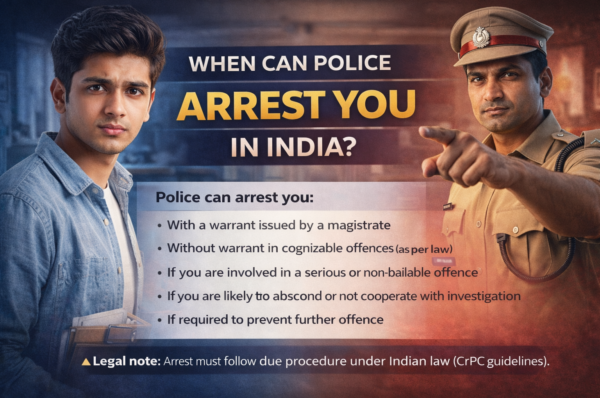 Right to know the reason for arrest