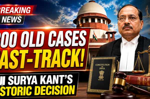 CJI Surya Kant Forms Four Special Supreme Court Benches to Fast-Track 800 Oldest Pending Cases in CJI Surya Kant Forms Four Special Supreme Court Benches to Fast-Track 800 Oldest Pending Cases in