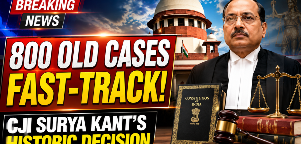 CJI Surya Kant Forms Four Special Supreme Court Benches to Fast-Track 800 Oldest Pending Cases in CJI Surya Kant Forms Four Special Supreme Court Benches to Fast-Track 800 Oldest Pending Cases in