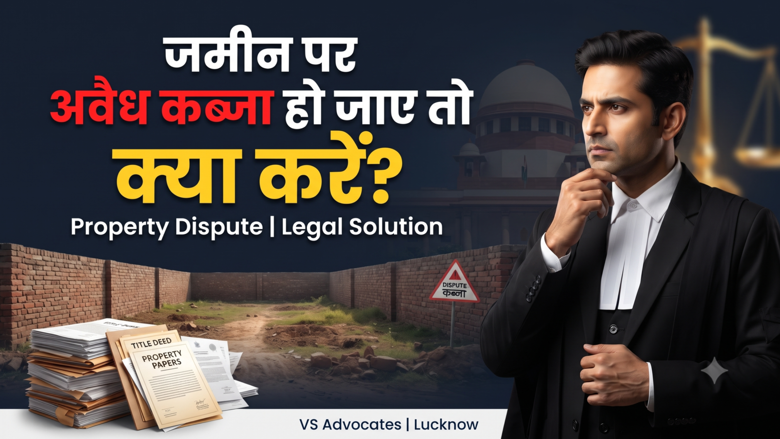 Property Dispute Lawyer in Lucknow