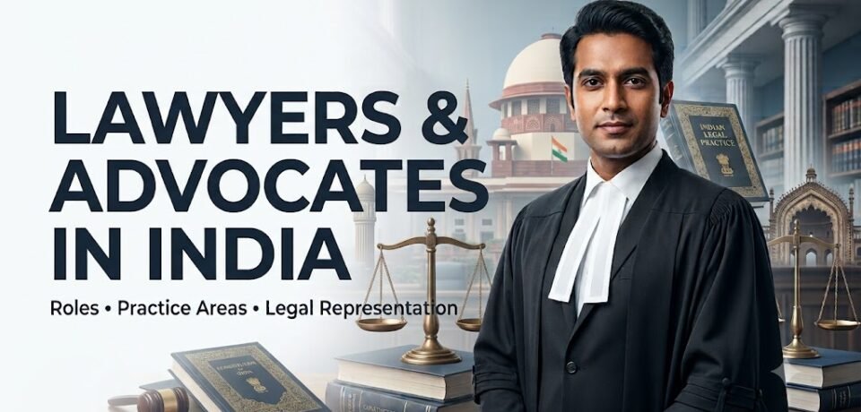 Lawyers & Advocates in India: Roles, Fees, Practice Areas and How to Choose Legal Representation Lawyers & Advocates in India: Roles, Fees, Practice Areas and How to Choose Legal Representation