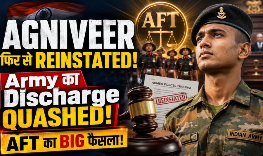 AFT Reinstates Agniveer: Can the Army Discharge an Agniveer for Not Disclosing a Minor-Era FIR?