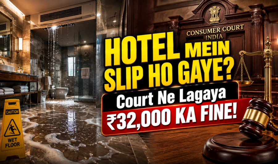 Senior Citizen Slips in Hotel Bathroom: Chandigarh Consumer Court Orders ₹32,899 Payout
