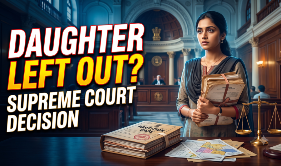 Supreme Court on Partition Decree Without Daughter | Legal Heirs & Property Rights Explained