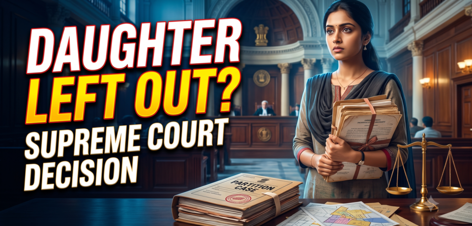 Supreme Court on Partition Decree Without Daughter | Legal Heirs & Property Rights Explained Supreme Court on Partition Decree Without Daughter | Legal Heirs & Property Rights Explained