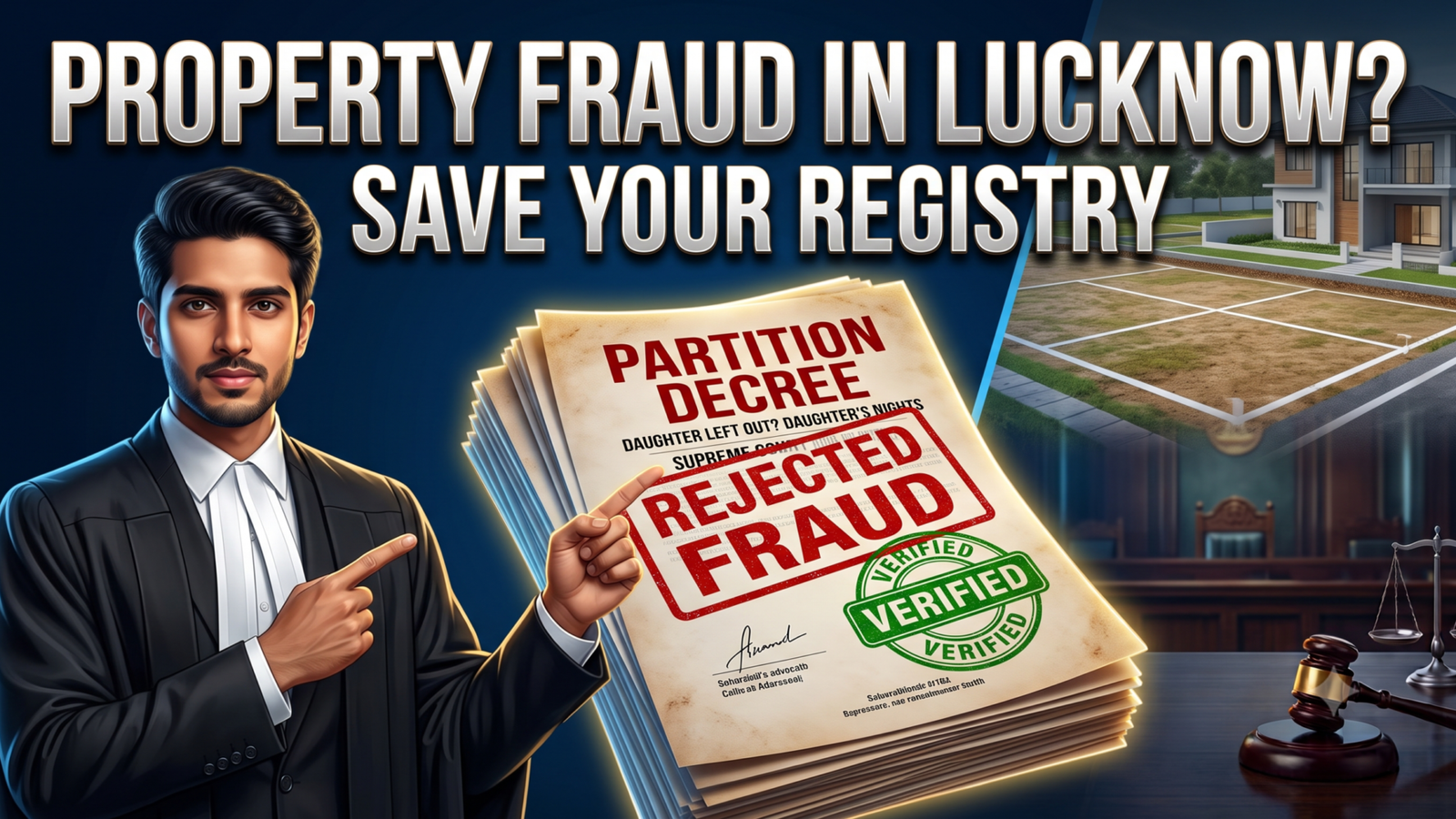 Property Title Verification in Lucknow: Essential Legal Checklist Before Buying Land or Flats