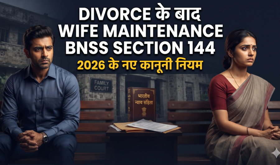 Wife Maintenance After Divorce in India (2026)